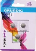 Baterie i akcesoria - Baterie płaskie alkaliczne AG13 LR44 GRUNDIG x3 - miniaturka - grafika 1