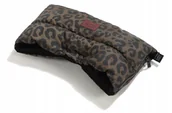 Akcesoria do wózków - La Millou mufka do wózka ocieplacz dłoni ortaliom / Leopard Choco - miniaturka - grafika 1