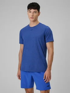 4F Koszulka treningowa regular szybkoschnąca męska - niebieska XL - Koszulki sportowe męskie 4F Koszulka treningowa regular szybkoschnąca męska - niebieska XL - Koszulki sportowe męskie - miniaturka - grafika 1