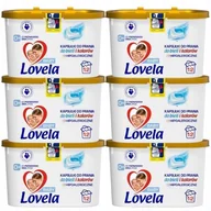 Środki do prania - Lovela Baby kapsułki prania hipoalergiczne 72szt. - miniaturka - grafika 1