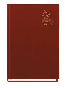 Michalczyk&Prokop Terminarz pedagoga 2016 2017 bordowy T-150V-B - Kalendarze - miniaturka - grafika 1