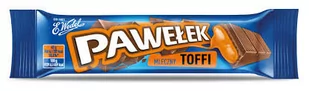 Baton Pawełek toffi w mlecznej czekoladzie - 12 sztuk - Batoniki - miniaturka - grafika 1
