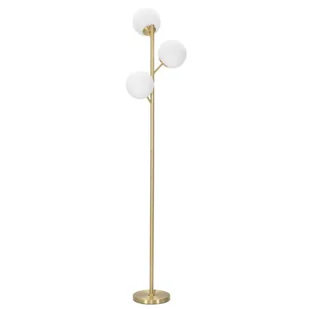 Mauro Ferretti Złota Lampa Podłogowa Szklane Kule Glamy B 1711430000 - Lampy stojące - miniaturka - grafika 1