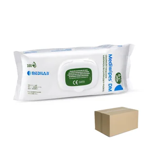 Chusteczki Mediwipes DM do dezynfekcji i mycia powierzchni nieinwazyjnych 100szt flow pack 12op - Dezynfekcja - miniaturka - grafika 1