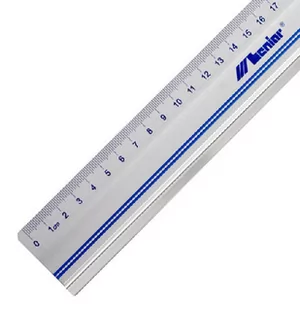 Leniar Linijka do cięcia 30cm Metal 30351 - Linijki, ekierki - miniaturka - grafika 1