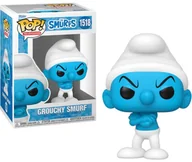 Figurki dla dzieci - funko pop! smurfs 1517 grouchy smurf maruda smerfy figurka - miniaturka - grafika 1