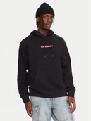 Bluzy męskie - Quiksilver Bluza Dna EQYFT05121 Czarny Oversize - miniaturka - grafika 1