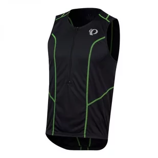 Męski Bezrękawnik Triathlonowy Pearl Izumi Select Pursuit Tri Si Jrsy | Czarno-Zi - Rozmiar M - Pianki do pływania - miniaturka - grafika 1