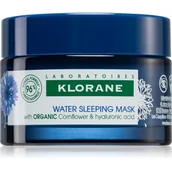 Maseczki do twarzy - Klorane Cornflower Water Sleeping Mask maseczka do twarzy 50 ml - miniaturka - grafika 1