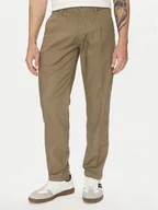 Spodnie męskie - Marc O'Polo Chinosy 523 1340 10134 Zielony Tapered Fit - miniaturka - grafika 1