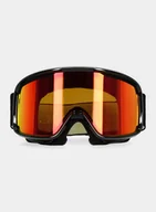 Gogle narciarskie - Gogle narciarskie Smith Frontier S3 - black/red sol-x mirror - miniaturka - grafika 1