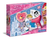 Zabawki kreatywne - Clementoni Zestaw Brokatowe Księżniczki - miniaturka - grafika 1