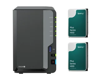 Synology DS224+ 2x 16TB HDD HAT3310 Plus - Serwery plików NAS i macierze dyskowe - miniaturka - grafika 1