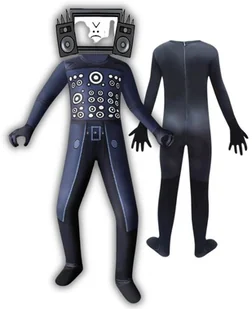 Strój Skibidi Toilet Titan Tv Man Telewizor Kostium Na Halloween 152 / 158 (Z Metki Xxl) - Stroje karnawałowe Strój Skibidi Toilet Titan Tv Man Telewizor Kostium Na Halloween 152 / 158 (Z Metki Xxl) - Stroje karnawałowe - miniaturka - grafika 1