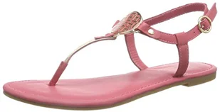 Tommy Hilfiger Damskie japonki J1285ennifer 10c, różowy - Pink Baroque Rose 006-39 eu - Klapki i japonki damskie - miniaturka - grafika 1