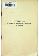 Religia i religioznawstwo - Informator o kościele rzymskokatolickim - miniaturka - grafika 1