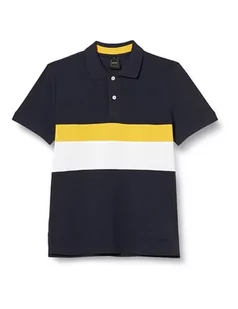Geox Męska koszulka polo M, Bluenights/Opticalw, S - Koszulki męskie - miniaturka - grafika 1