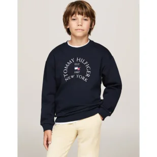 Tommy Hilfiger Bluza | Regular Fit - Bluzy dla chłopców - miniaturka - grafika 1