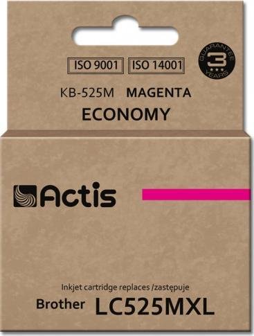Tusz Actis Tusz ACTIS KB-525M zamiennik Brother LC525M Standard 15 ml czerwony