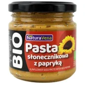 Pasty warzywne - NaturaVena Pasta słonecznikowa z papryką 185 g Bio - miniaturka - grafika 1