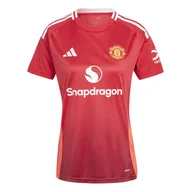 Piłka nożna - Damska Koszulka ADIDAS MUFC H JSY W IT1973 – Czerwony - miniaturka - grafika 1