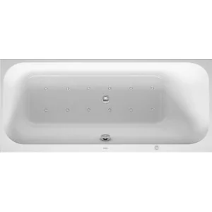 DURAVIT 760309000CL1000 DURAVIT 760309000CL1000 Whirlwanne Happy D.2 1600x700mm Wei - Wanny z hydromasażem - miniaturka - grafika 1
