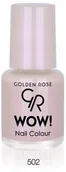 Lakiery do paznokci - Lakier do paznokci Golden Rose 6ml WOW trwały 502 - miniaturka - grafika 1