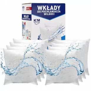 Osuszacz powietrza 8X Wkład do pochłaniacza wilgoci K&M wymienny - Domowe osuszacze powietrza - miniaturka - grafika 1