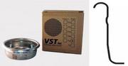 Pozostałe akcesoria kuchenne - Precyzyjny filtr ze stali nierdzewnej do espresso VST 15 gram - standardowy (z wypustką z boku) - miniaturka - grafika 1
