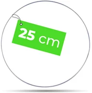 Wyposażenie pokoiku dziecięcego - Obręcz metalowa SREBRNA 25 cm łapacz snów makrama - miniaturka - grafika 1