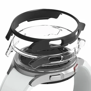 Samsung RINGKE Nakładka RINGKE Slim do Galaxy Watch 4 Classic 46mm 2szt Przezroczysty/czarny - Akcesoria do smartwatchy - miniaturka - grafika 1