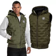 Odzież taktyczna i umundurowanie - Kamizelka z kapturem Pit Bull Carver - Oliwkowa - miniaturka - grafika 1