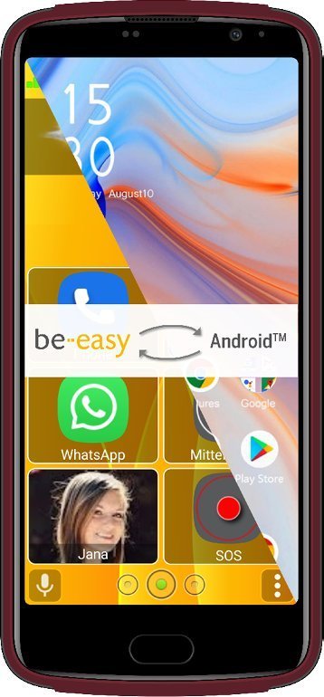Beafon M7 Premium 3/32GB Czerwony