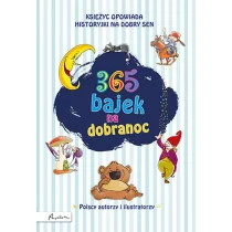 365 bajek na dobranoc. Księżyc opowiada... historyjki na dobry sen - Nauka - miniaturka - grafika 1