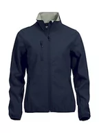 Kurtki damskie - Kurtka damska CliQue Basic Softshell, Ciemny granatowy., XS - miniaturka - grafika 1