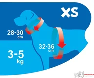 Szelki dla psów - Szelki air comfort XS czerwone - miniaturka - grafika 1