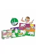 Zabawki kreatywne - Płótno 3D zmywalne świat zwierząt 911697 16978 - miniaturka - grafika 1