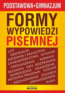 Karolina Szostak-Lubomska, Ilona Kulik, Lidia Bobk Formy wypowiedzi pisemnej - E-booki - podręczniki - miniaturka - grafika 1