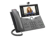 Telefonia VoIP - Cisco 8845 telefon VoIP Czarny LCD - miniaturka - grafika 1