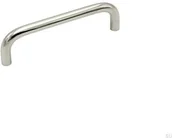 Zawiasy, okucia i inne akcesoria - Uchwyt meblowy podłużny Bolmen 96 Mosiężny niklowany - miniaturka - grafika 1