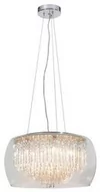 Lampy sufitowe - Rabalux Nowoczesna LAMPA wisząca OPRAWA kryształowa MONA 2917 IP20 halogenowa Chrom przezroczysty - miniaturka - grafika 1