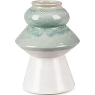 Wazony i flakony - Wazon Ceramiczny Liana 17X17X23 Miętowy - miniaturka - grafika 1