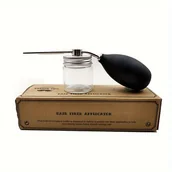 Pozostałe akcesoria fryzjerskie - TEMU Przenośna Butelka z Proszkiem do Włosów - Wielokrotnego Napełniania, Gumowa Butelka do Wyciskania dla Wszystkich Typów Włosów - Niezbędne - miniaturka - grafika 1