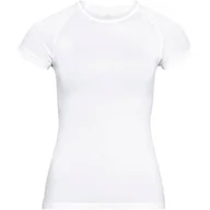 Pozostała odzież narciarska - Koszulka tech. damska Odlo BL TOP crew neck s/s PERFORMANCE X-LIGHT ODLO S - miniaturka - grafika 1