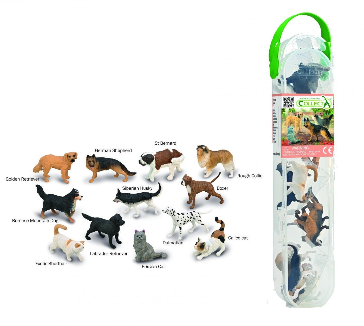 Figurka Collecta COLLECTA BOX Z MINIZWIERZĘTAMI DOMOWYMI