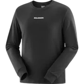 Koszulki sportowe męskie - KOSZULA MĘSKA SALOMON LOGO PERFORMANCE M C22459 - miniaturka - grafika 1