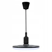 Lampy sufitowe - Lampa wisząca Kiki 1 x 15 W E27 czarna 308122 - miniaturka - grafika 1
