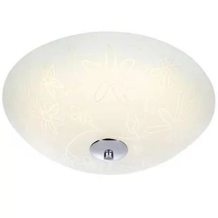 Markslojd FLEUR Plafon LED 35cm Biały/Chrom 107031  107031 - Lampy ścienne - miniaturka - grafika 2