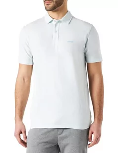 BOSS Męskie spodnie dresowe z logo Sestart z bawełny frotte, Jasny/Pastelowy Szary51, XXL - Spodenki męskie - miniaturka - grafika 1