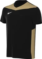 Koszulki i topy damskie - Nike Unisex Kids Top Y Nk Df Prk Drb Iv Jsy Ss, Czarny/Dżersej Złoty/Biały, FD7438-011, XS - miniaturka - grafika 1